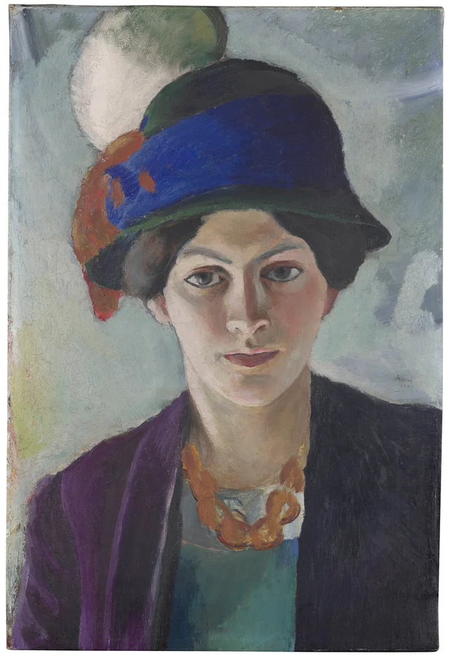 The Artist's Wife with Hat
