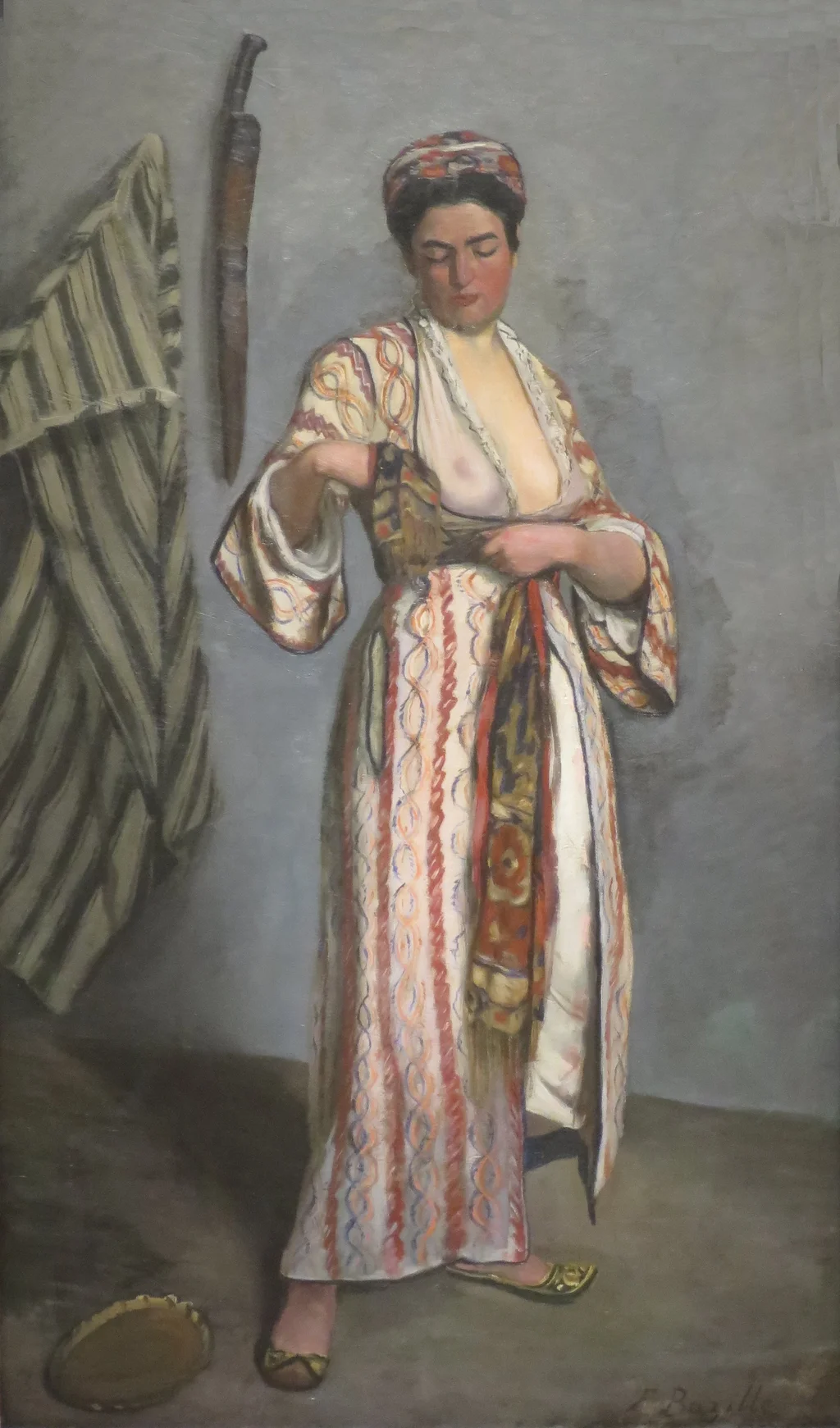 Donna in costume moresco