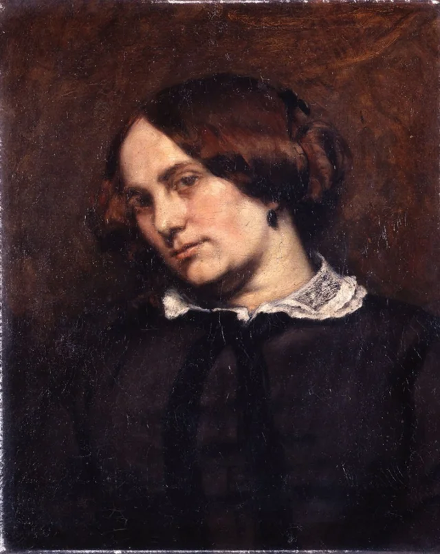 Portrait of Zelie Courbet