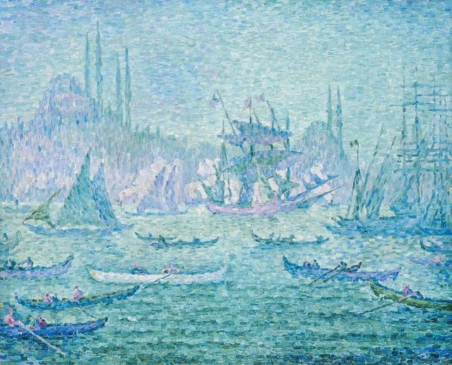 View of the Golden Horn in Constantinople