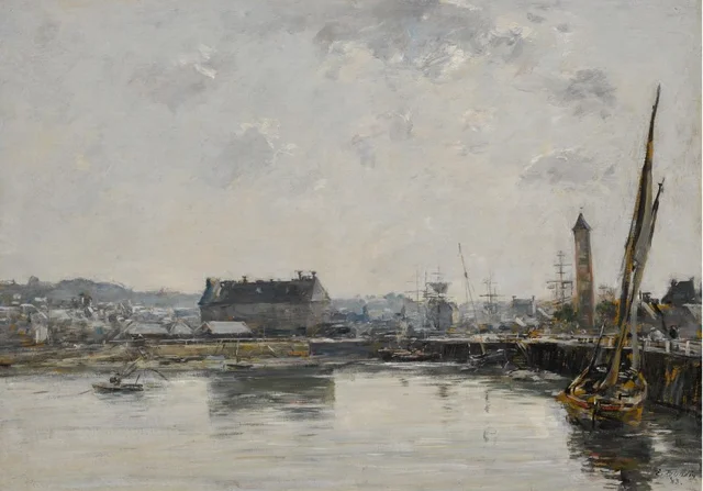 Der Hafen von Trouville