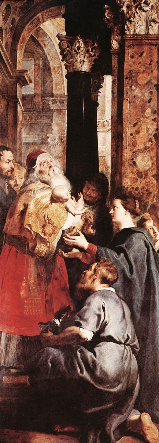 Presentation in the Temple (right panel of tripych)