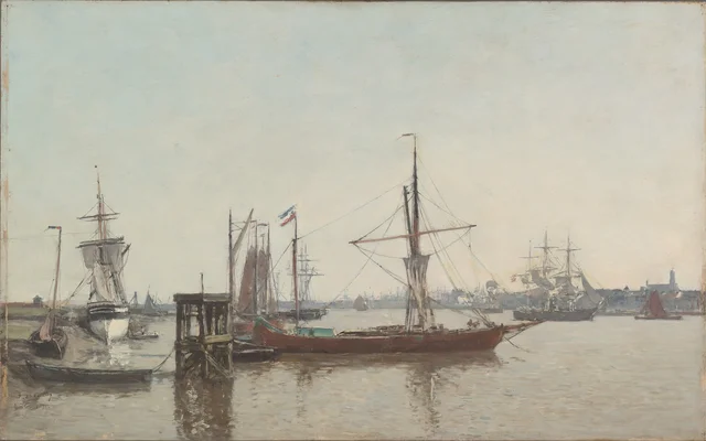 Antwerp: View of the Port from the Tête de Flandres