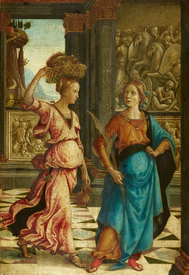 Judith avec sa servante