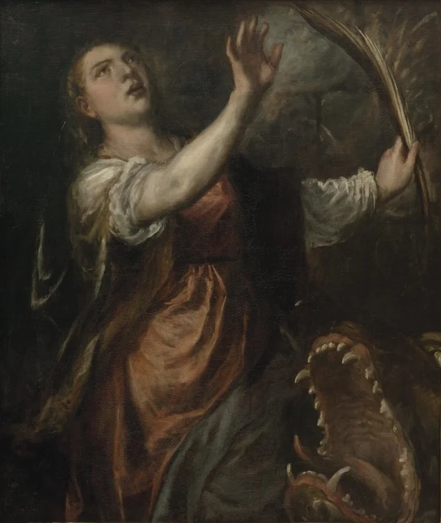 Saint Margaret and the Dragon