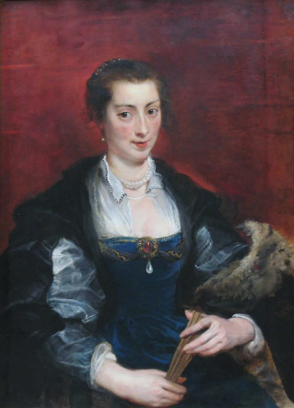 Ritratto di una donna, tradizionalmente identificata come Isabella Brant