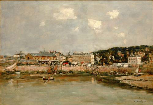 The harbor of Trouville