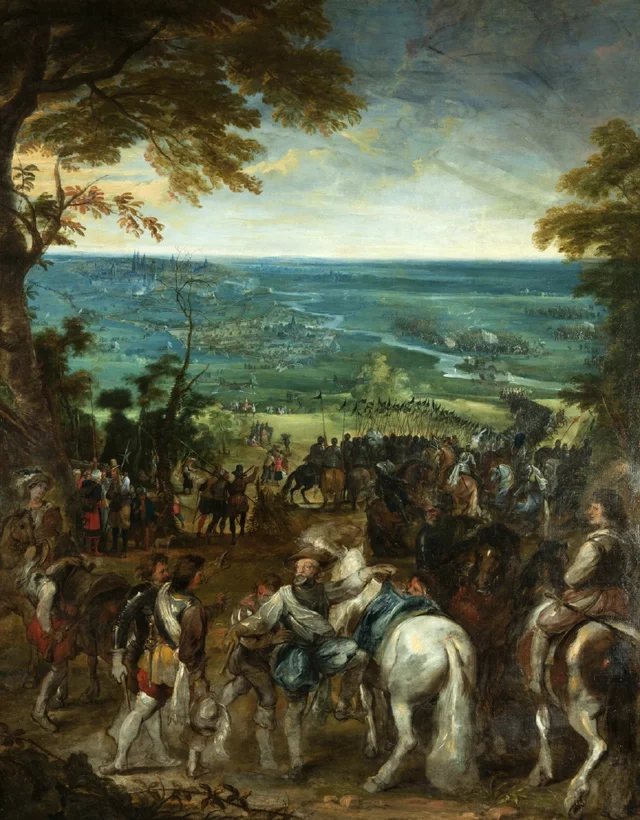 Henry IV at the siege of Amiens