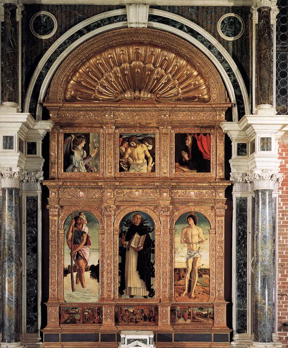 Altarbild des heiligen Vinzenz Ferrer