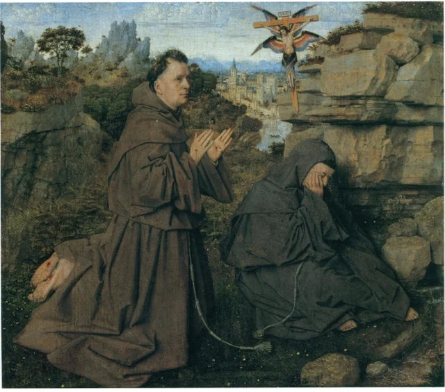 Saint Francis receives the stigmata