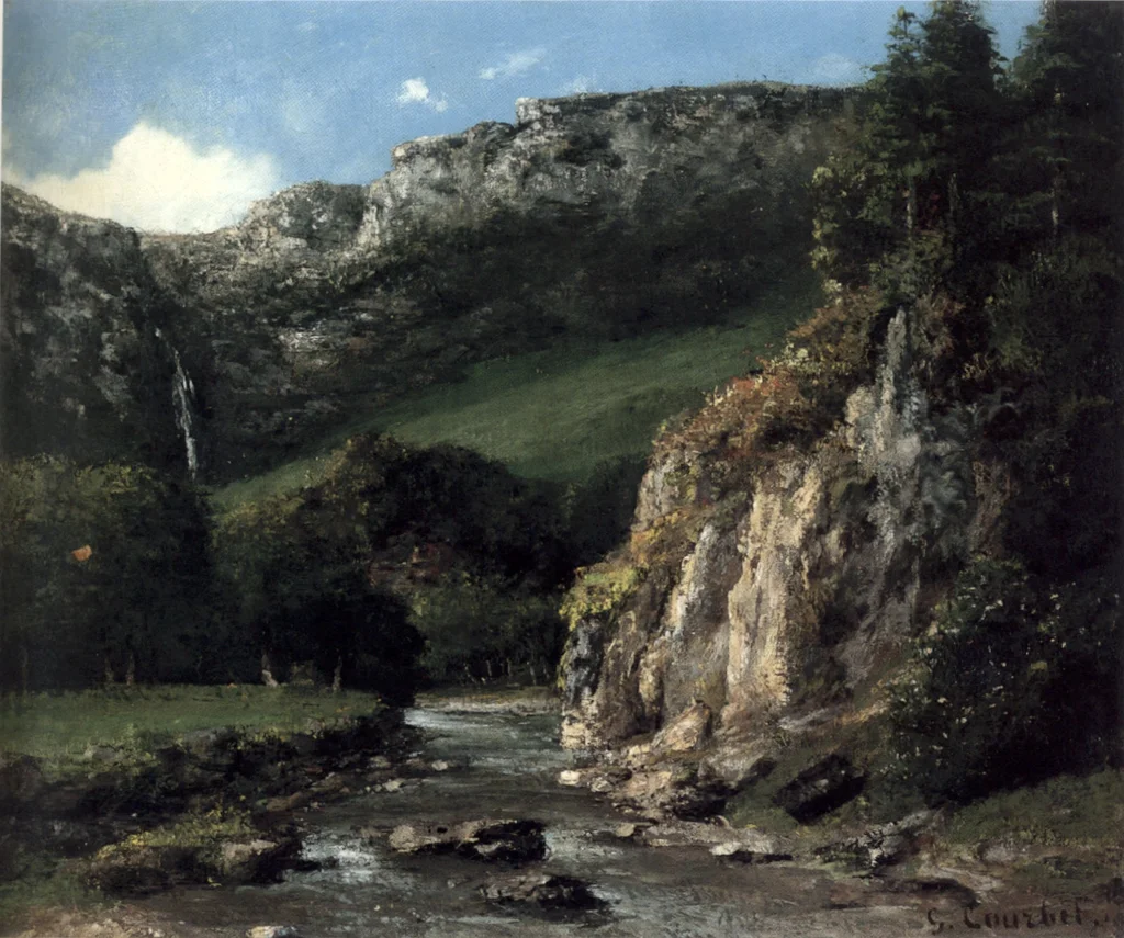 Ruscello sui monti del Giura (Il torrente)
