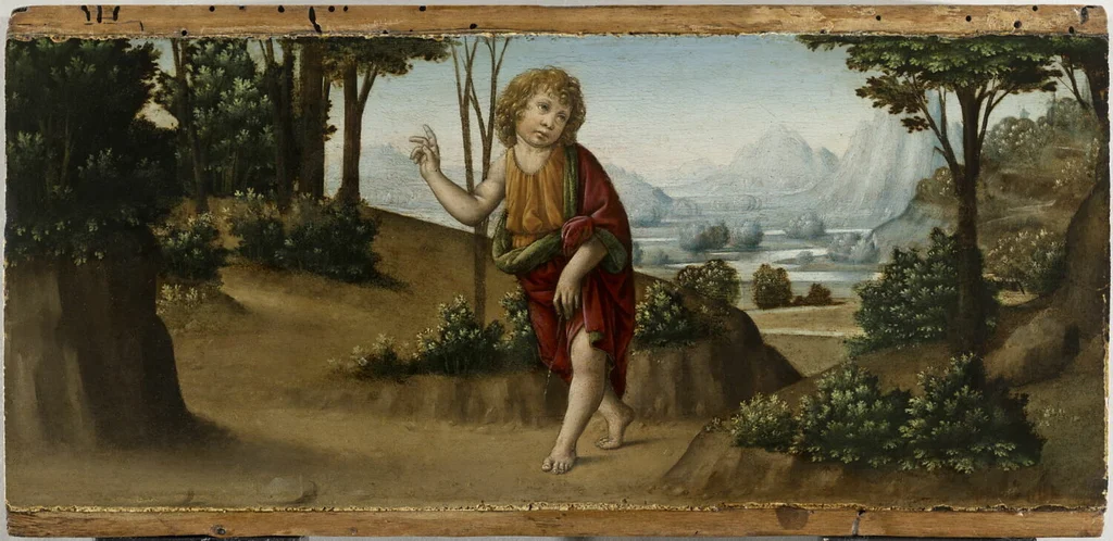 Saint John the Baptist Going into the Wilderness