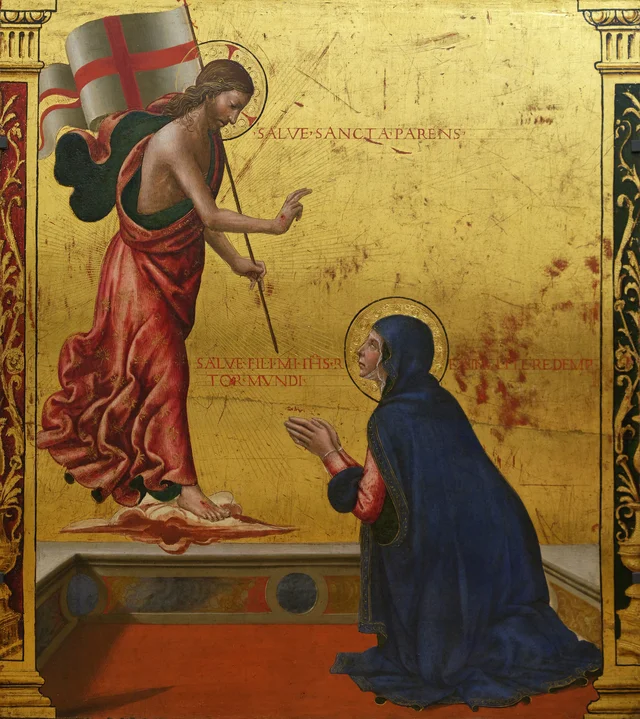 L'Apparition du Christ à la Vierge