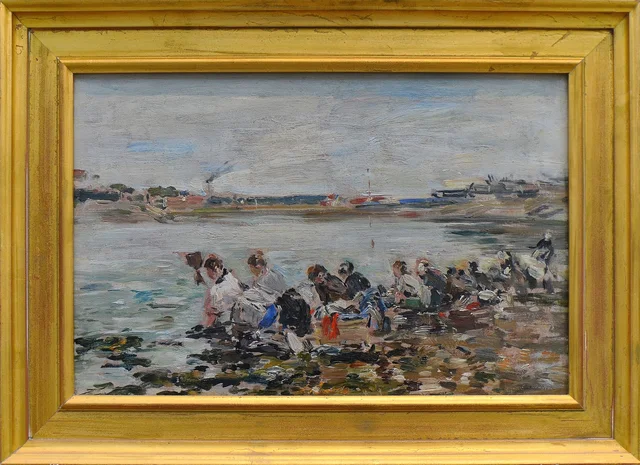 Washerwomen at the Touques