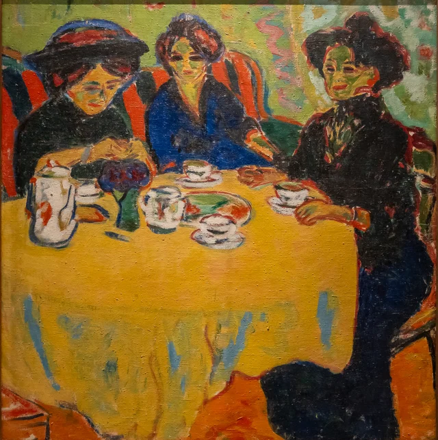 Table à café (recto), Sur Fehmarn (verso)
