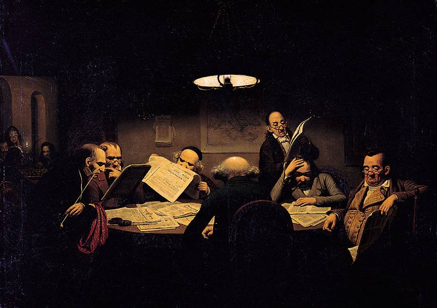 El gabinete de lectura