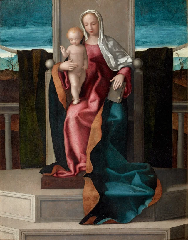 Virgin and Child Enthroned