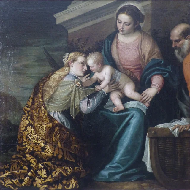 Die mystische Vermählung der heiligen Katharina