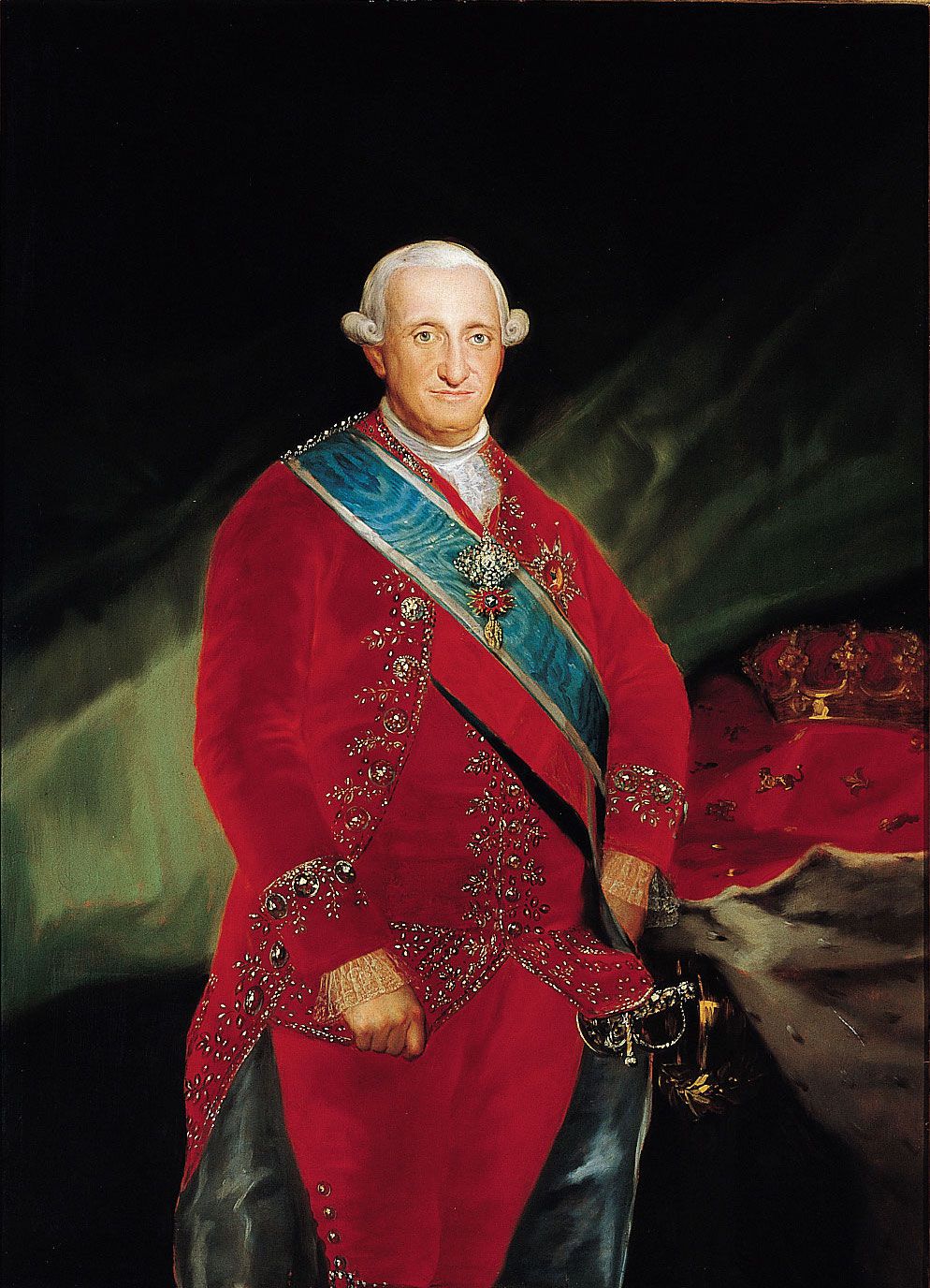 Porträt Karls IV. von Spanien