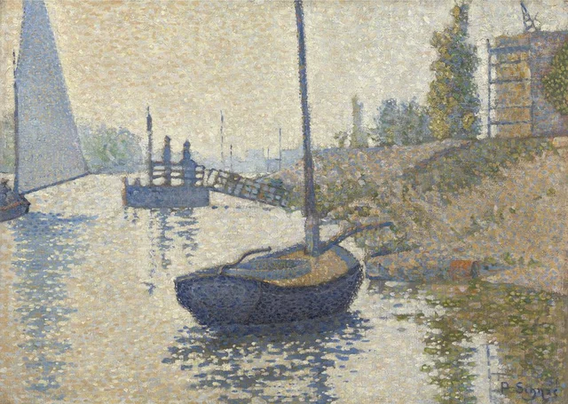 The Ponton de la Félicité at Asnières