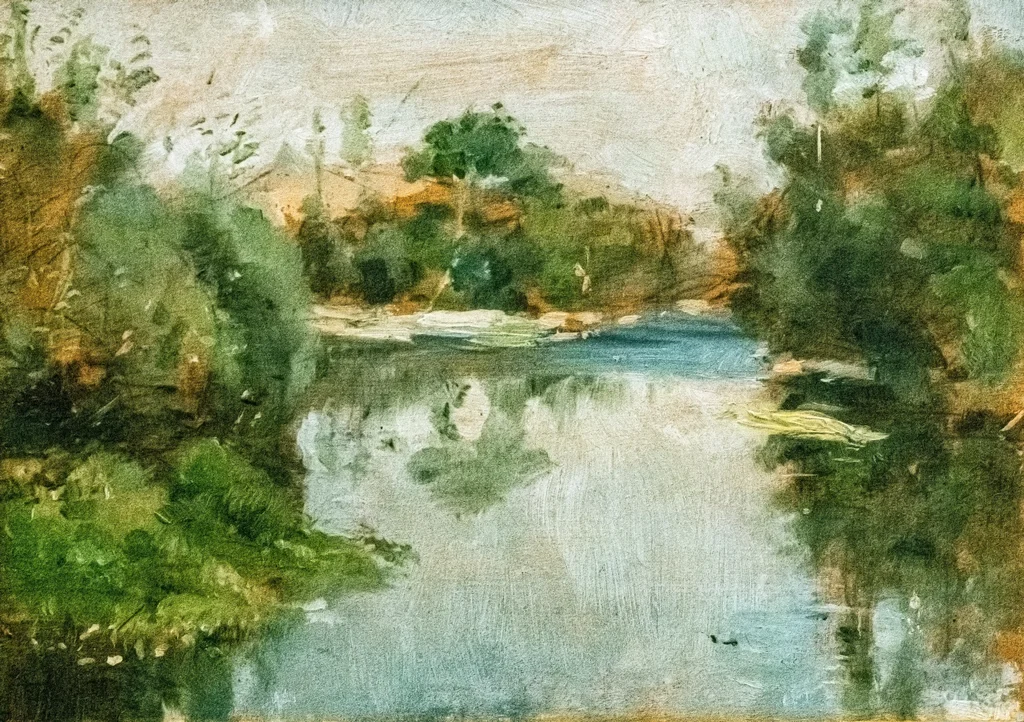 Céleyran, am Fluss