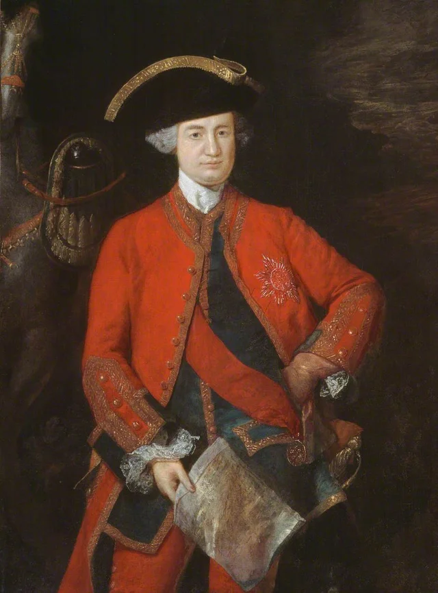 Robert, Lord Clive (1725-1774), em uniforme de oficial general