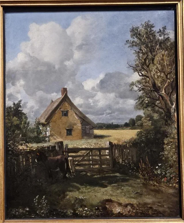 Il cottage nel campo di grano