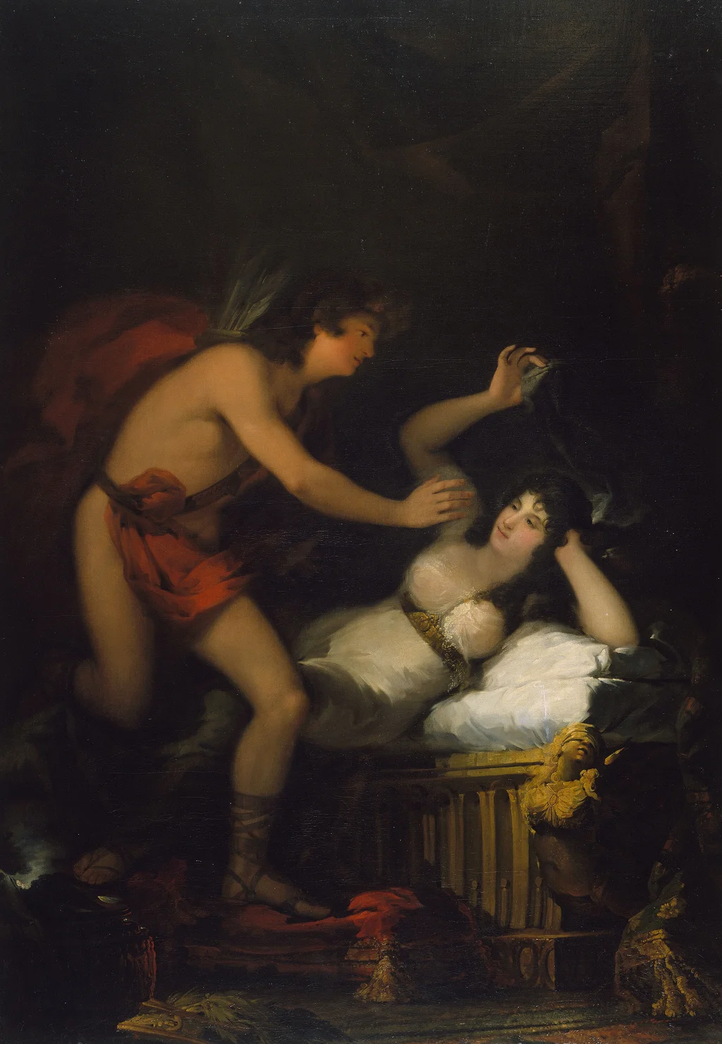 Allégorie de l'amour, Cupidon et Psyché
