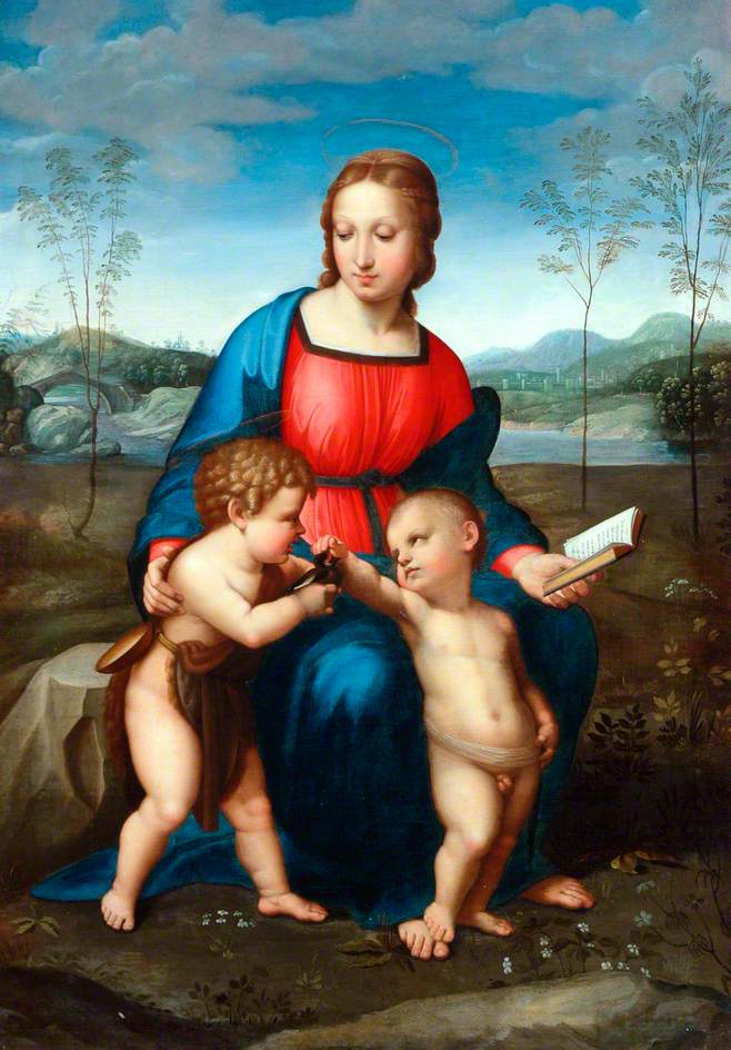 Madonna mit dem Stieglitz