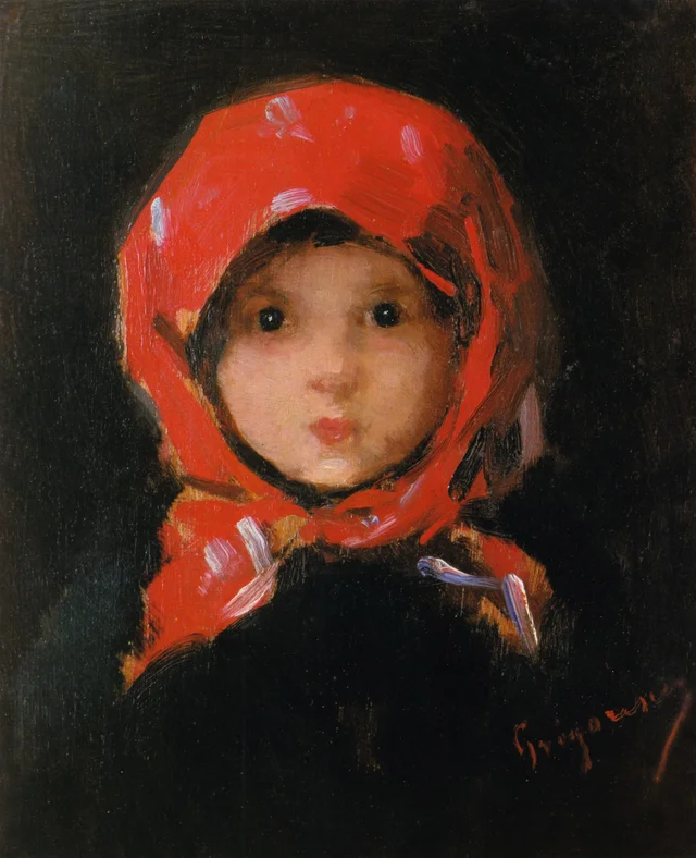 Portrait of a little girl