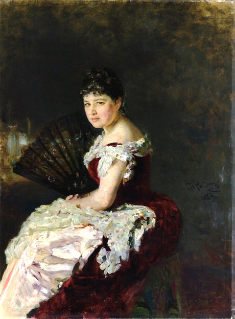 Portrait of the Singer Maria Nikolaevna Klimentova
