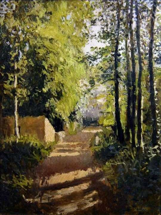 Avenue under Trees