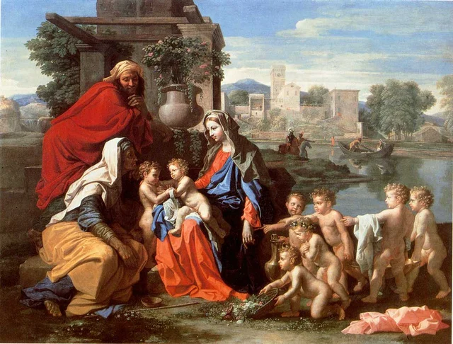 The Holy Family with the Infant St. John the Baptist and St. Elizabeth