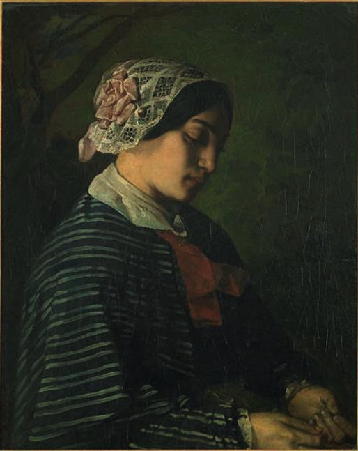 Presumed Portrait of a Young Girl from Ornans