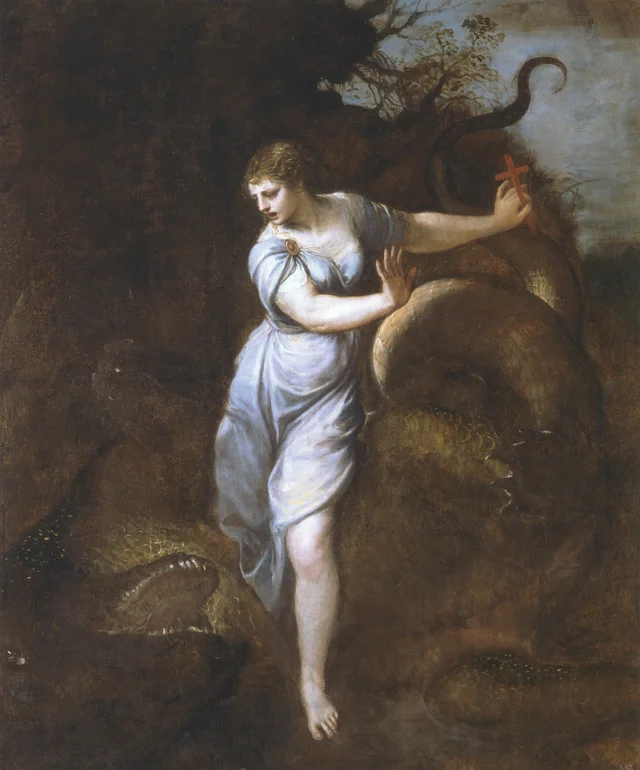 Saint Margaret and the Dragon