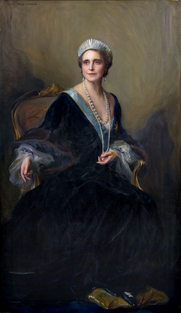 Portrait of Queen Marie of Romania, née Princess Marie of Edinburgh