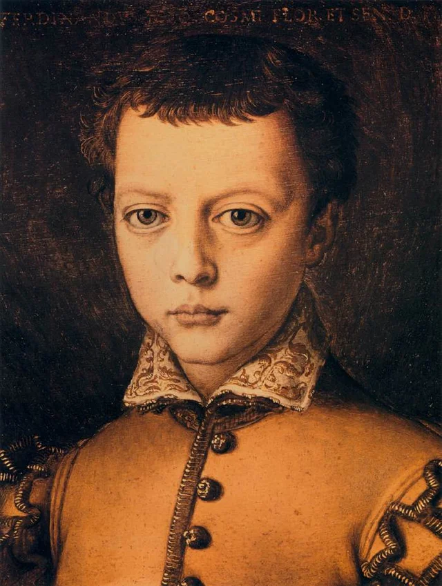 幼少期のフェルディナンド1世・デ・メディチ