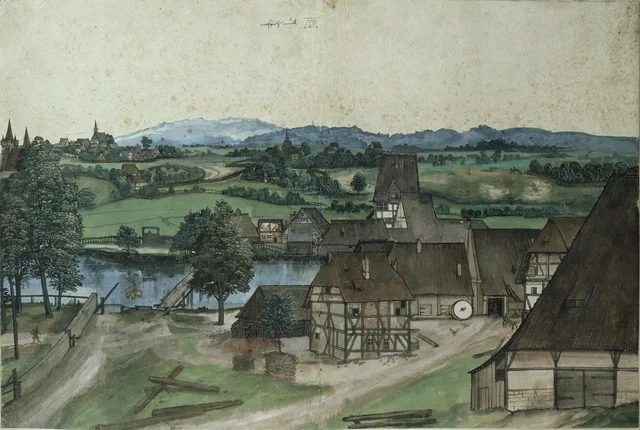 Wire drawing mill near Nuremberg