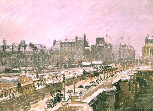 The Pont Neuf in the Snow