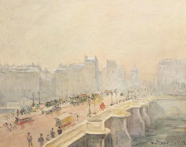 The Pont-Neuf in Snow and Fog