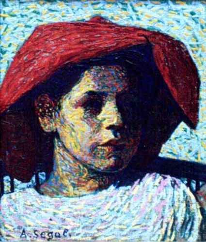 Mädchen mit rotem Hut