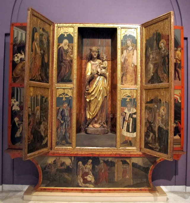 Altarpiece from the Lutheran Church in Șmig