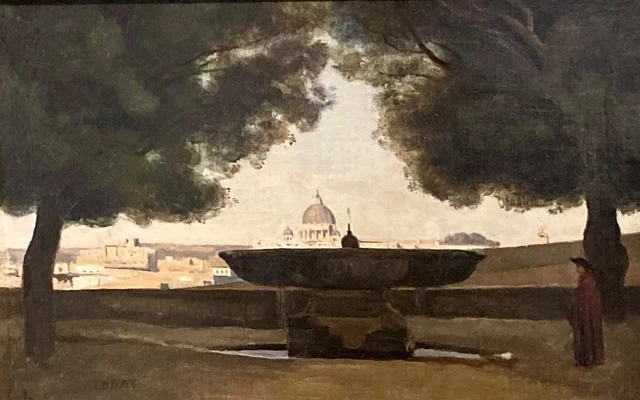 The Fountain Basin of the French Academy in Rome