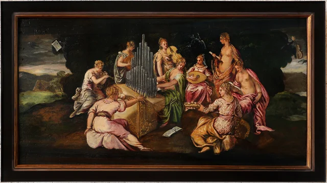 The Contest between the Muses and the Pierides