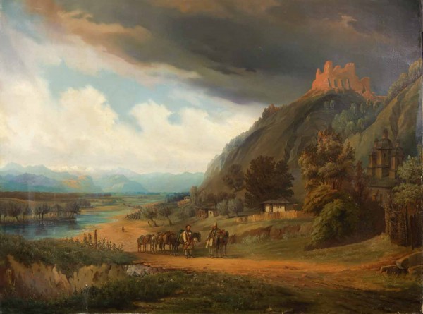 King Carol I's Visit to Neamt Monastery and Fortress