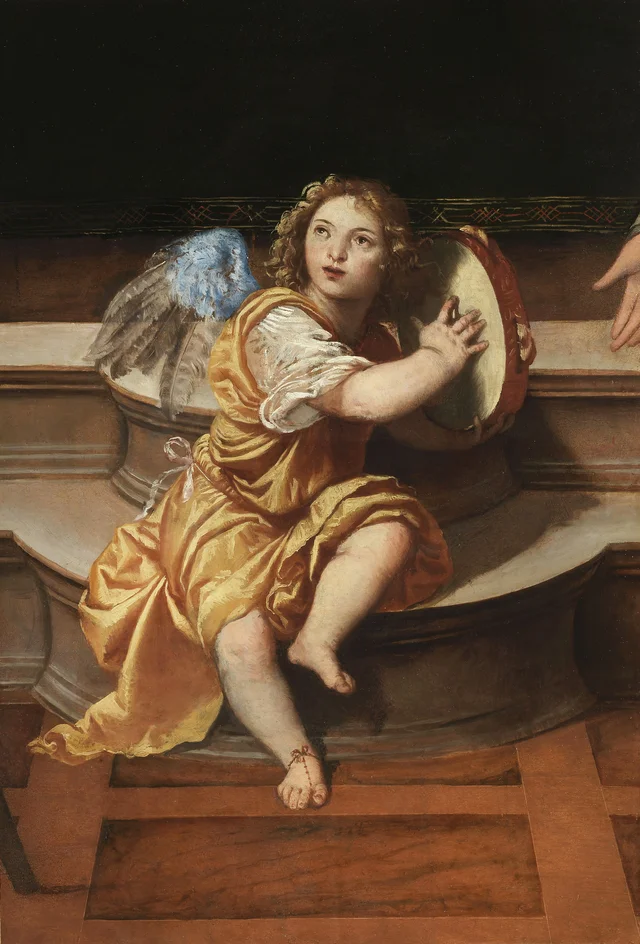 Angel with a Tambourine