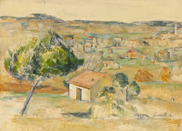 Gardanne. View of the Claou