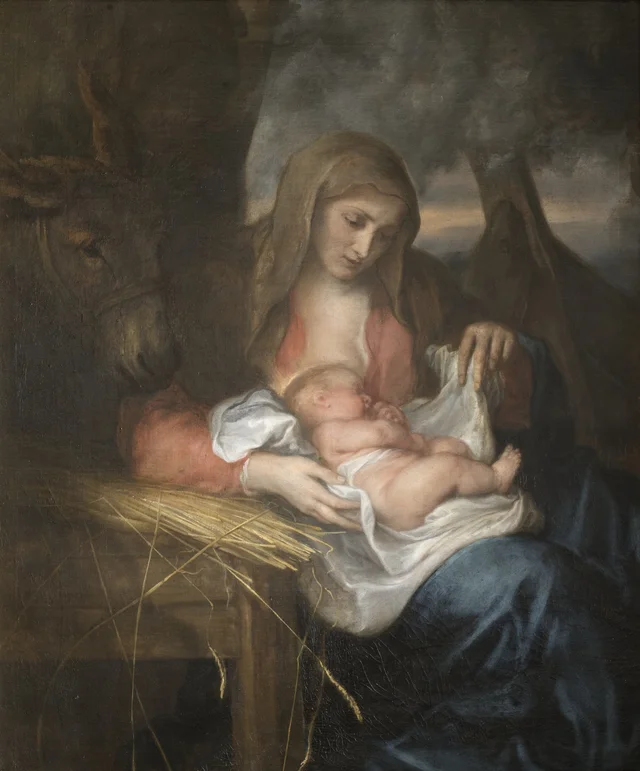 The Virgin at the Crib