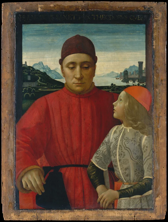 Francesco Sassetti and His Son Teodoro