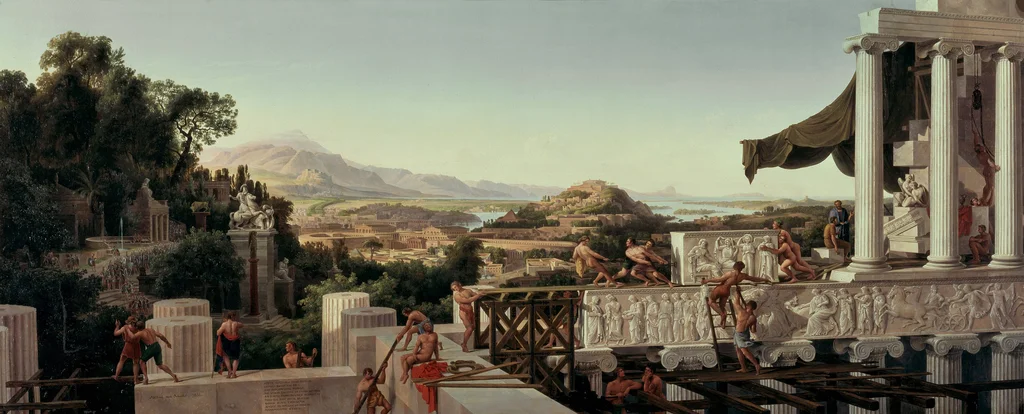 Veduta dell'apogeo della Grecia